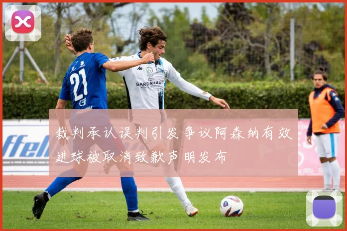 裁判承认误判引发争议阿森纳有效进球被取消致歉声明发布